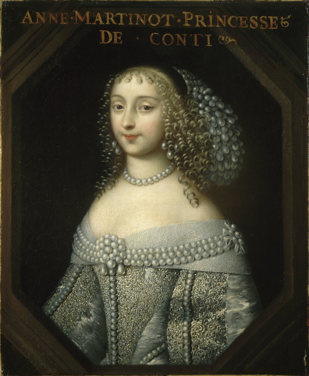 Anne Marie Martinozzi 1637-1672, Princesa de Conti, ca 1665 de Charles Beaubrun