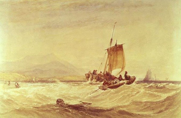 Bahía de Donegal, c.1841 de Charles Bentley