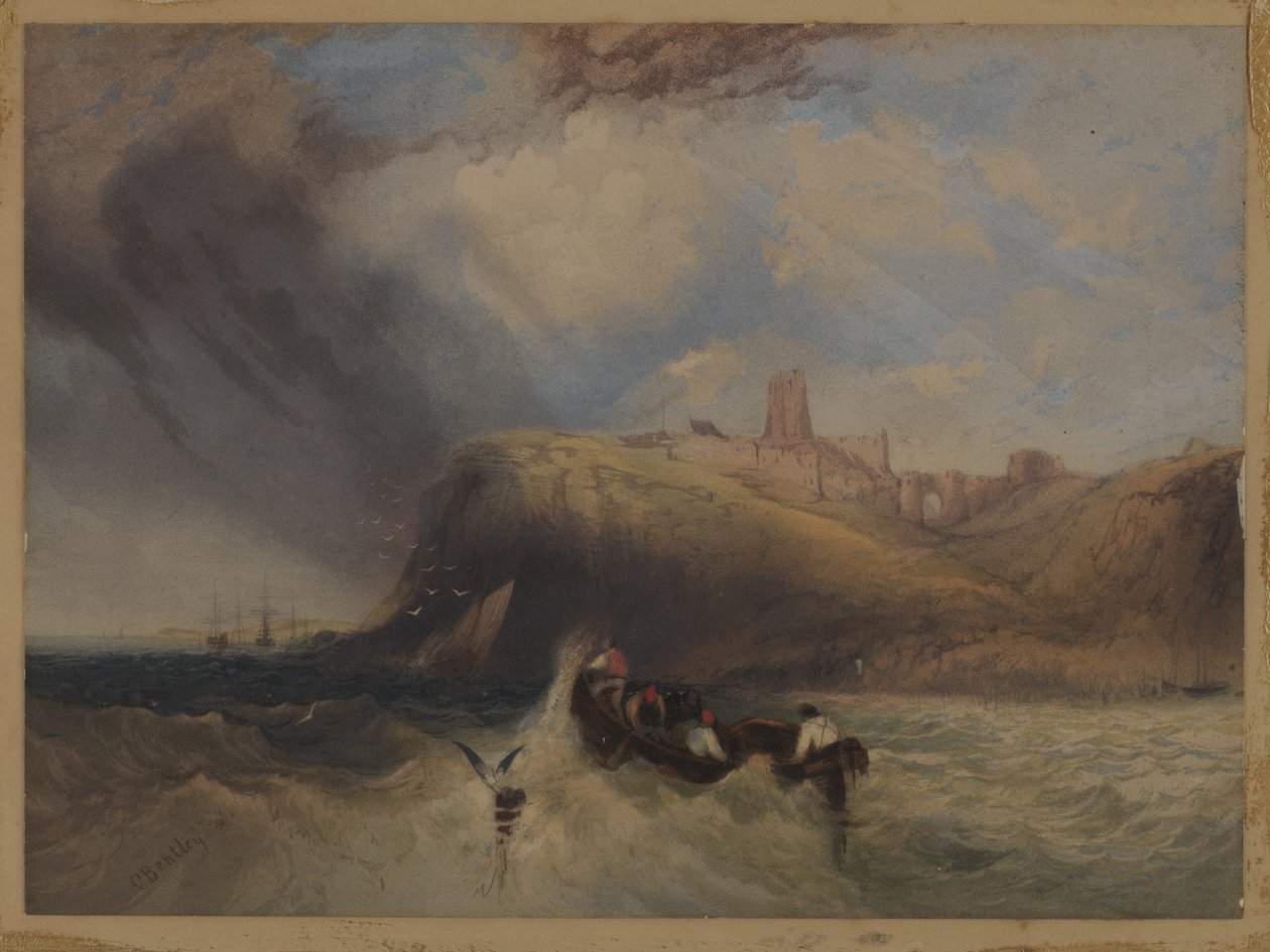 Paisaje marino de Charles Bentley