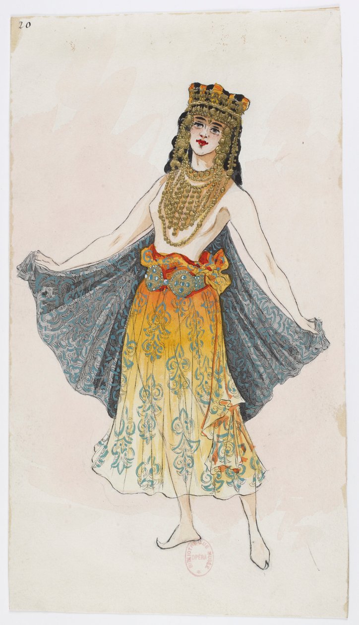 Holmès - La Montaña Negra - diseños de vestuario de Charles Bianchini - 20 (Vestuario) de Charles Bianchini