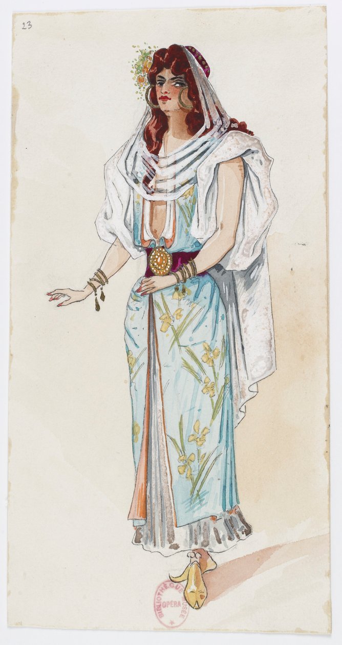 Holmès - La Montaña Negra - diseños de vestuario de Charles Bianchini - 23 (Vestuario) de Charles Bianchini