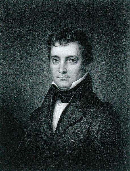 Josiah Stoddard Johnson (1784-1833) grabado por James Barton Longacre (1794-1869) de Charles Bird (after) King