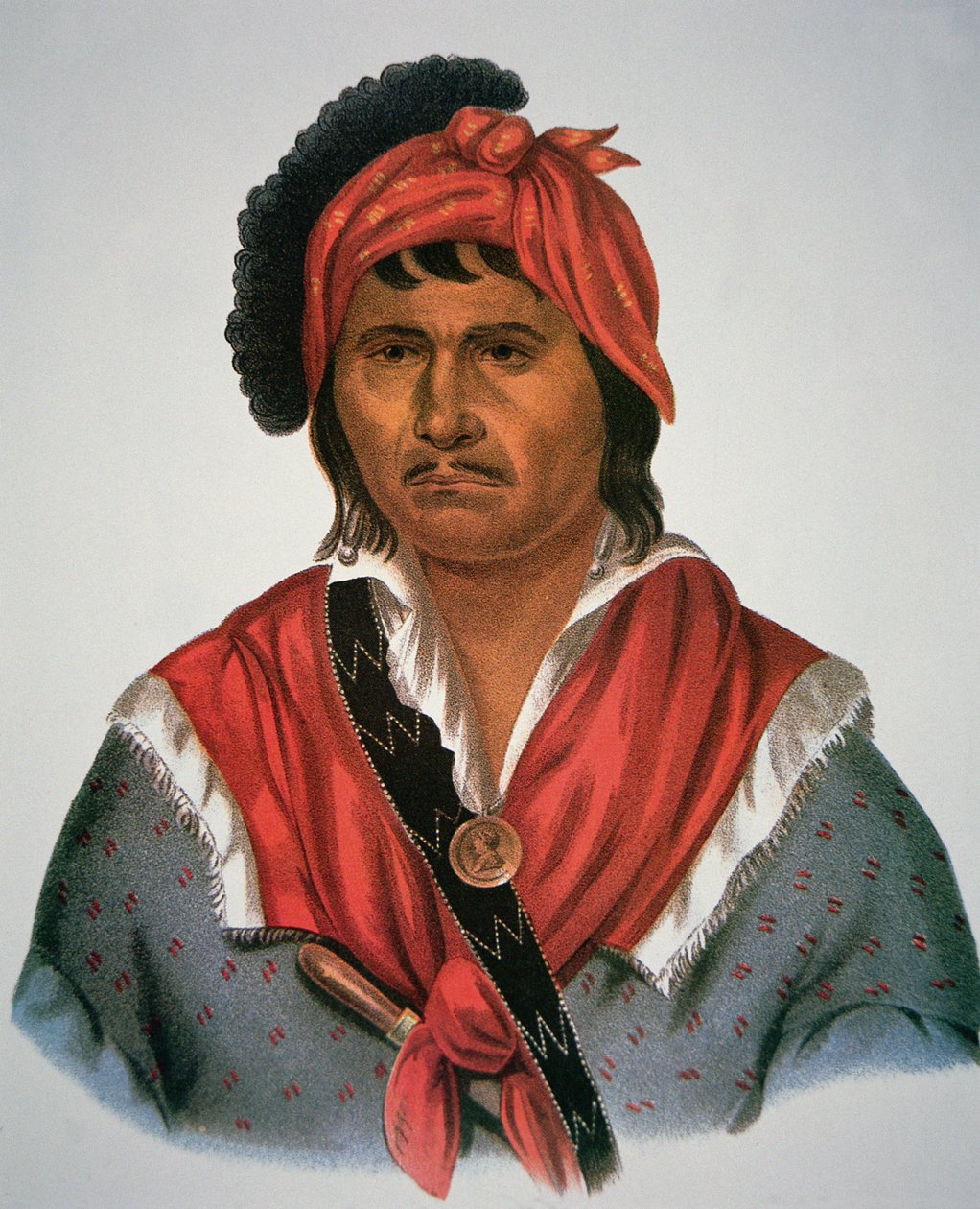 Jefe Neamathla de Charles Bird King