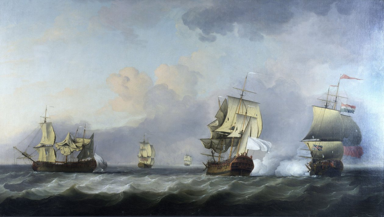 La captura de los mercantes franceses "La Marquise d