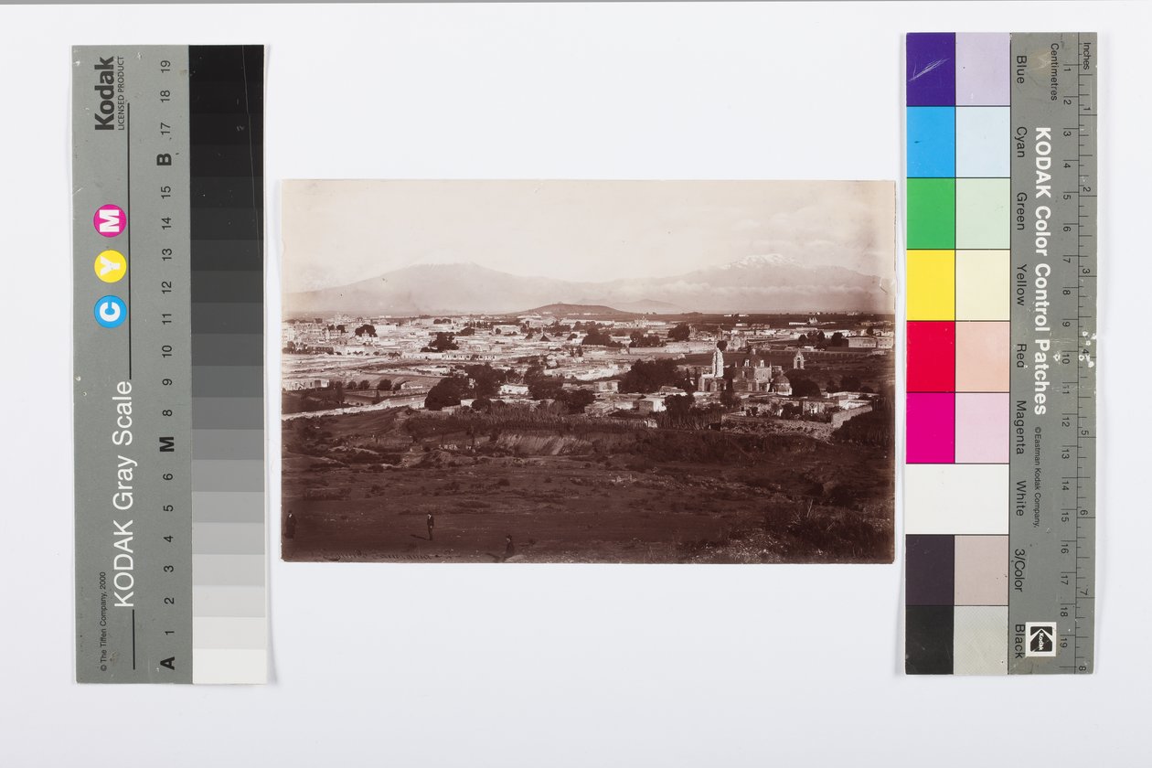 Pico de Orizaba y Asentamiento, c.1900 de Charles Burlingame Waite