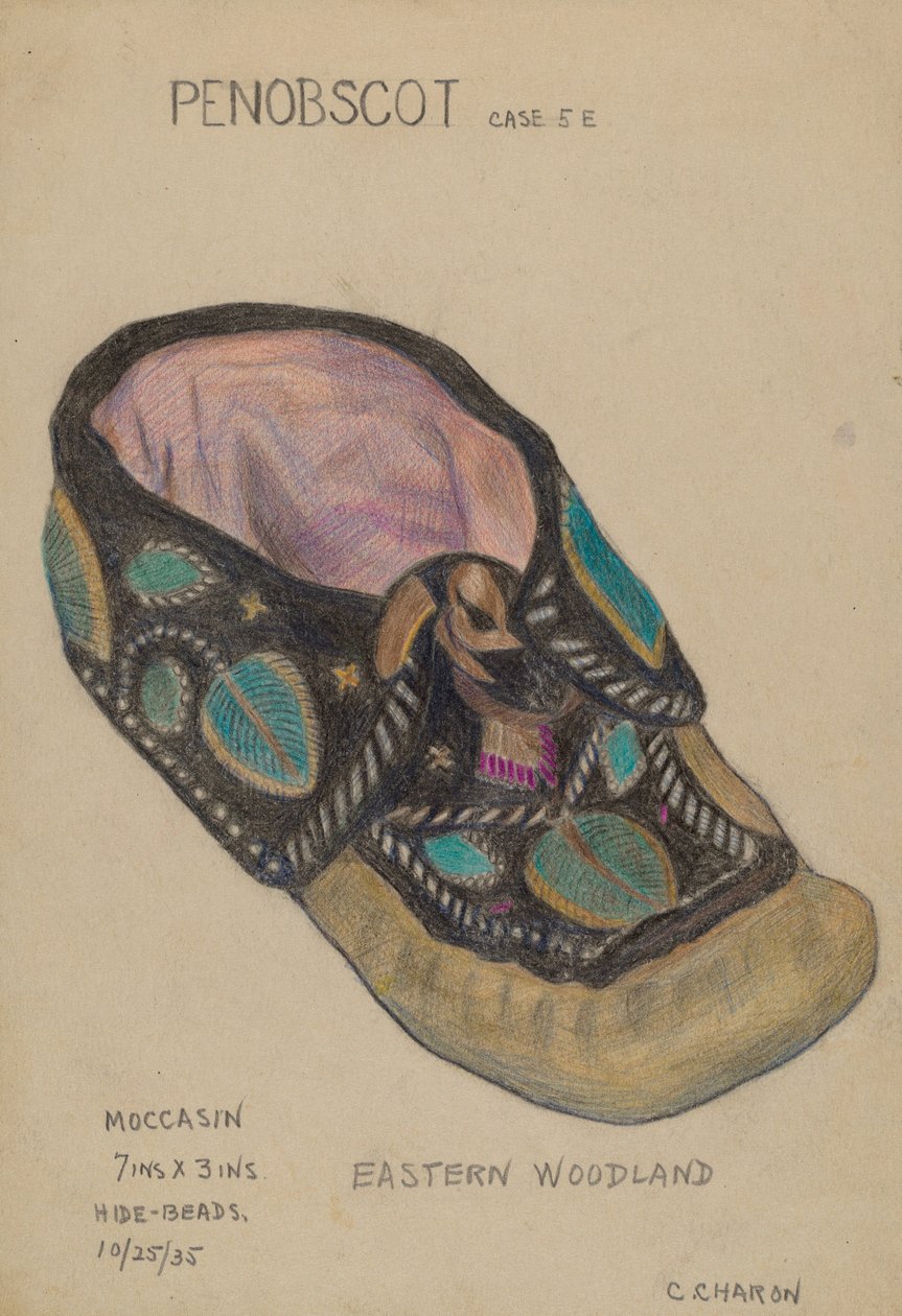 Mocasín de Charles Charon