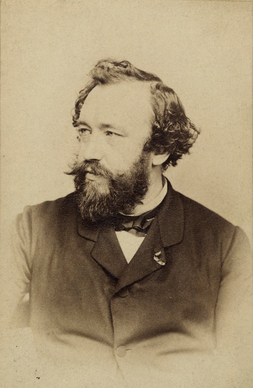 Retrato de Adolphe Sax 1814-1894, ca 1860 de Charles Clarkington