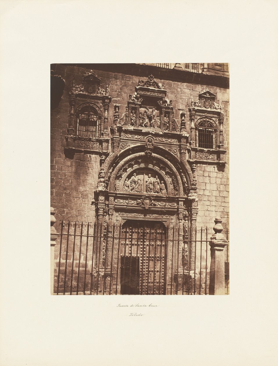Puerta de Santa Cruz, Toledo de Charles Clifford
