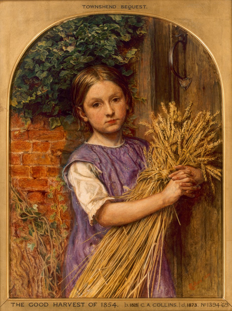 La buena cosecha de 1854, 1854 de Charles Collins