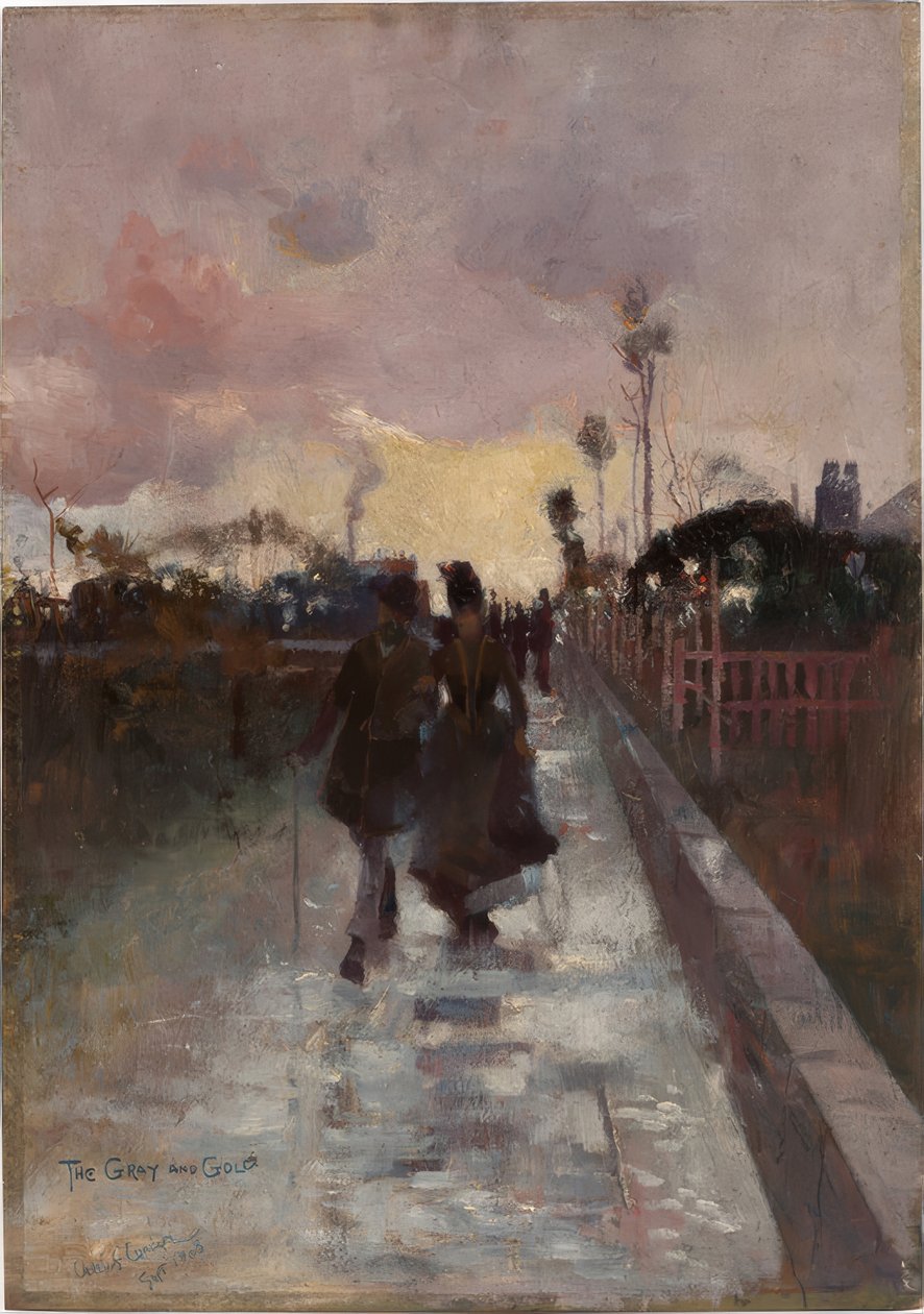Volviendo a casa (El gris y el oro) de Charles Edward Conder