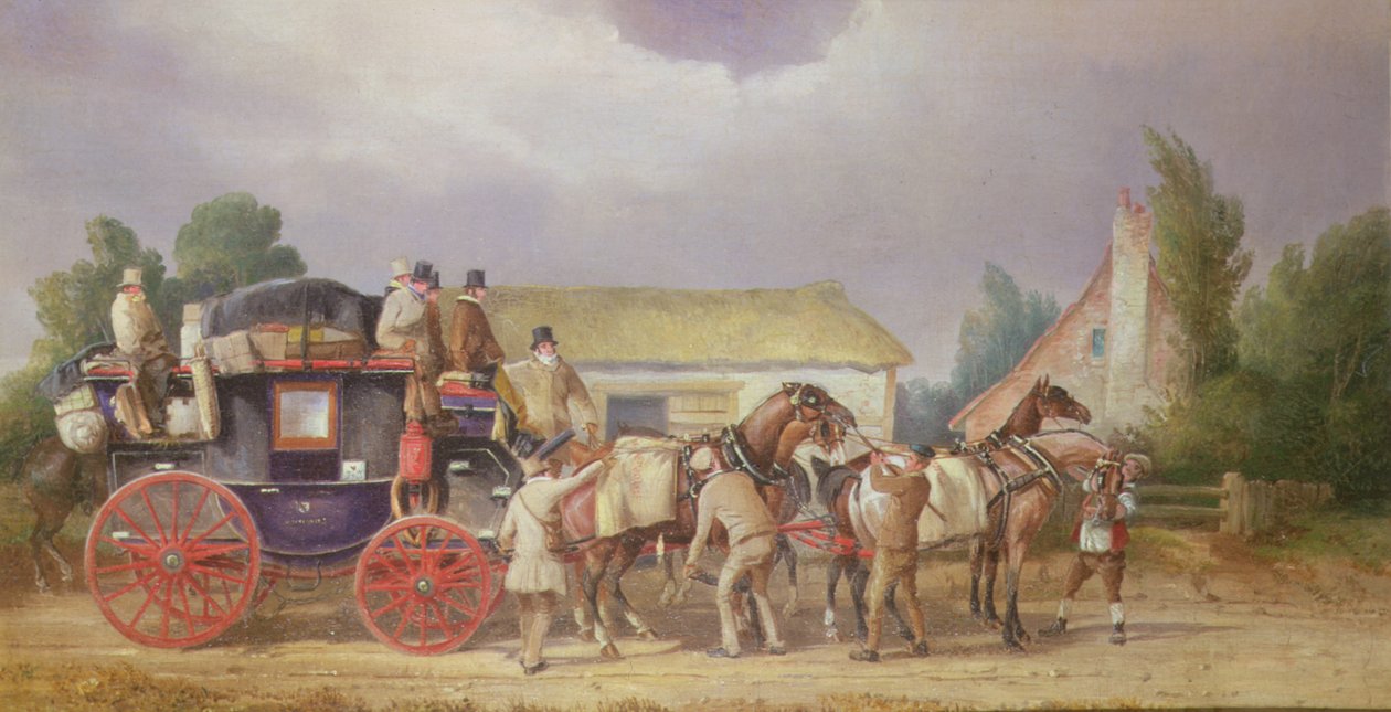 El correo real cambiando equipos de Charles Cooper Henderson