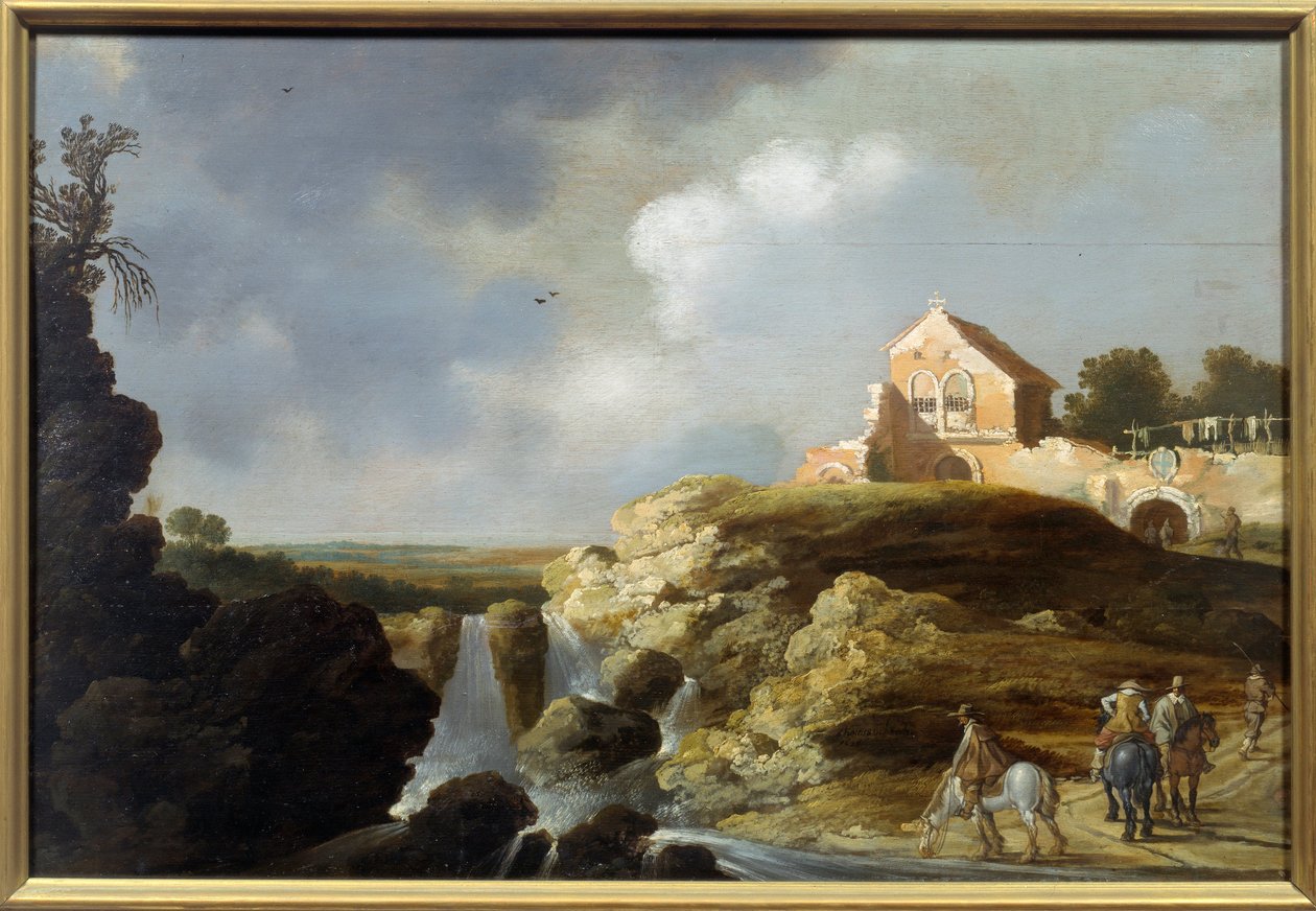 Paisaje italiano de Charles Cornelisz de Hooch