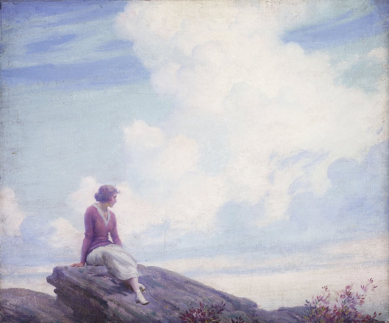 La Nube Rosa de Charles Courtney Curran