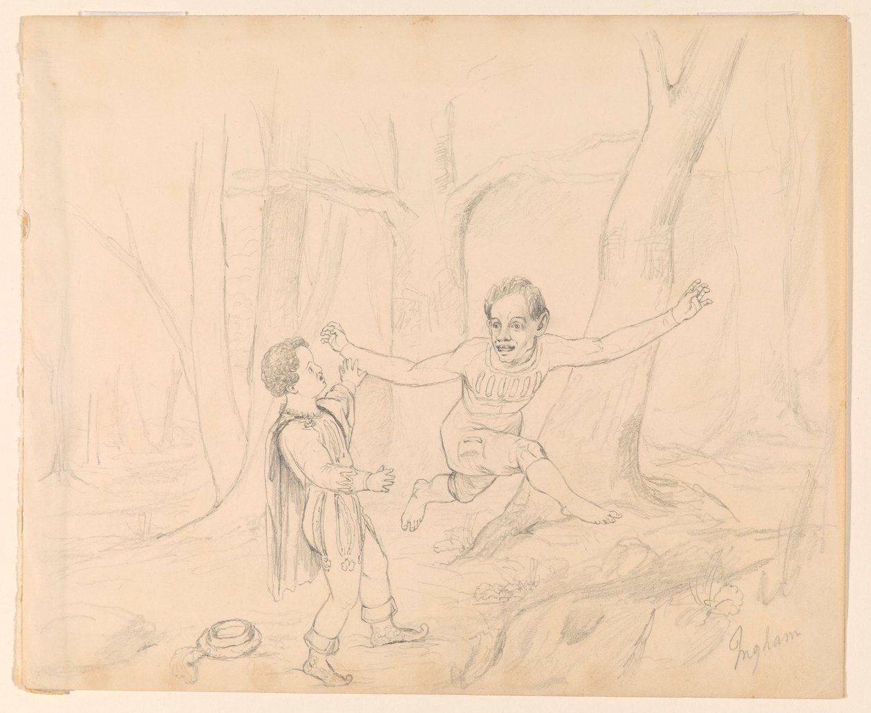Escena de Scott de Charles Cromwell Ingham