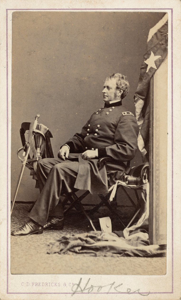 General Joseph Hooker,c. 1865 (foto) de Charles D. Fredricks