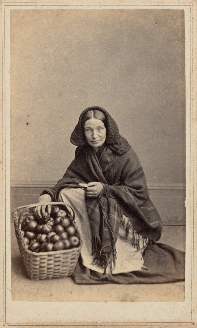 Retrato de mujer,c. 1860 (foto) de Charles D. Fredricks