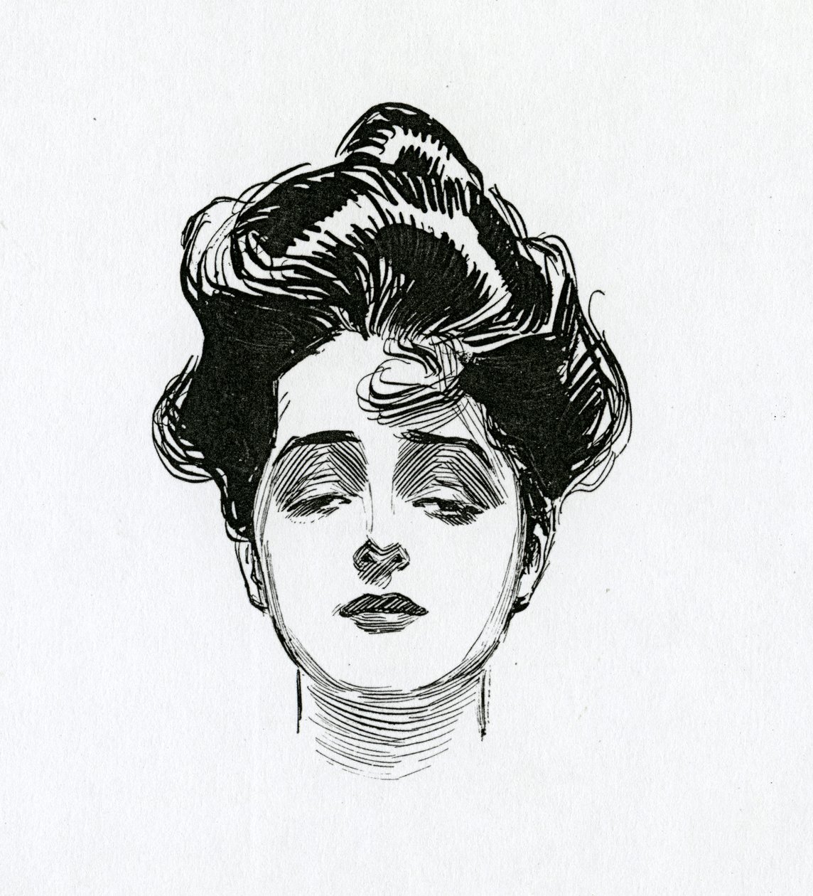 Una Chica Gibson, c.1902 de Charles Dana Gibson