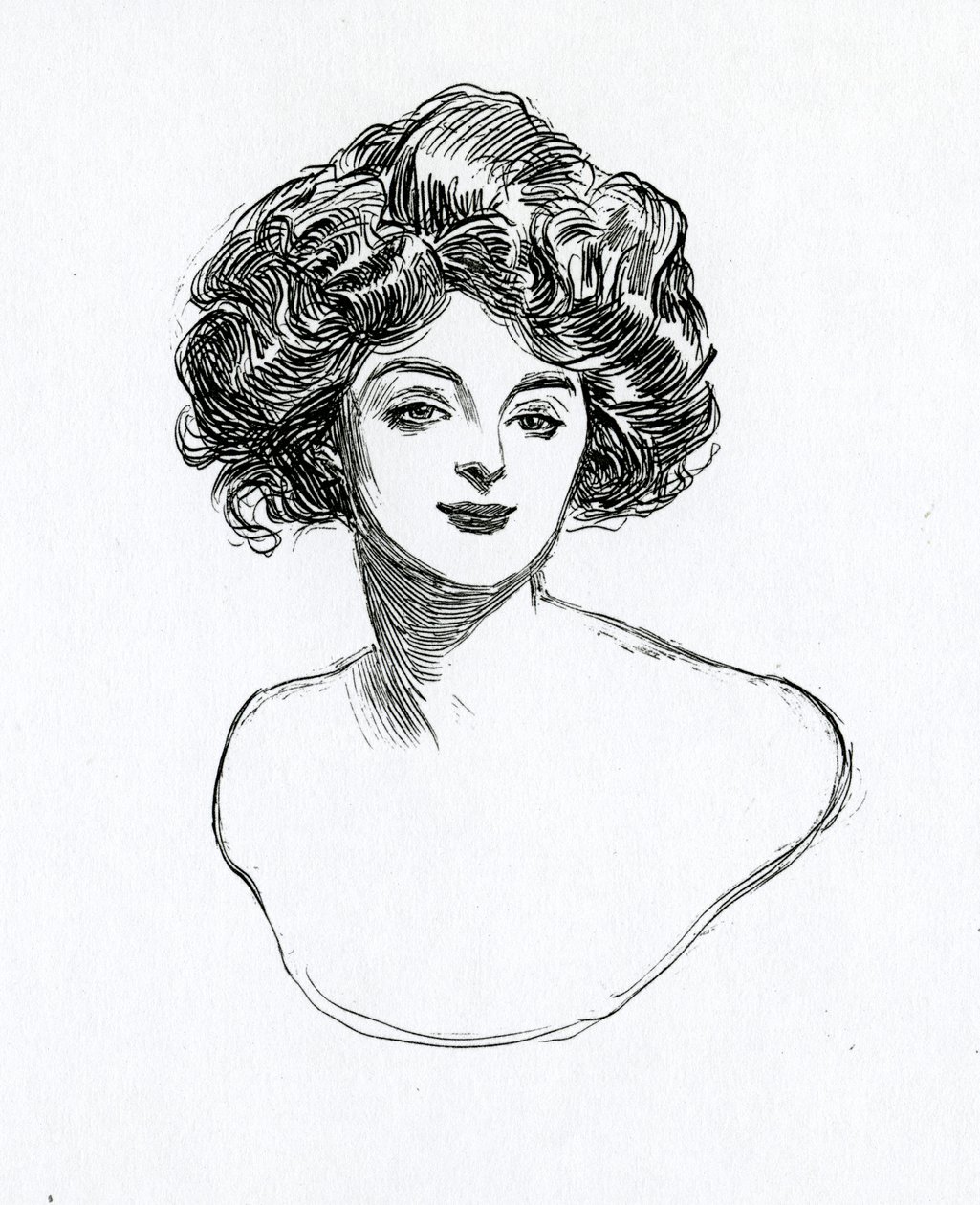 Una chica Gibson, c.1902 de Charles Dana Gibson