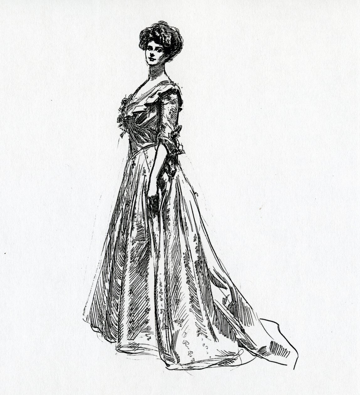 Una chica Gibson, c.1902 de Charles Dana Gibson