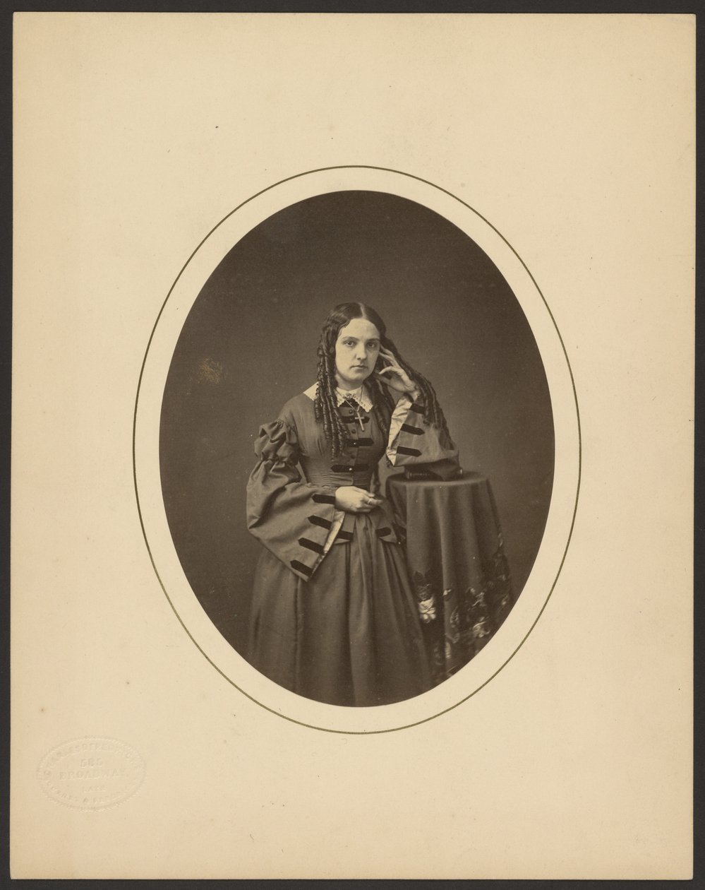[Retrato de mujer] de Charles DeForest Fredricks