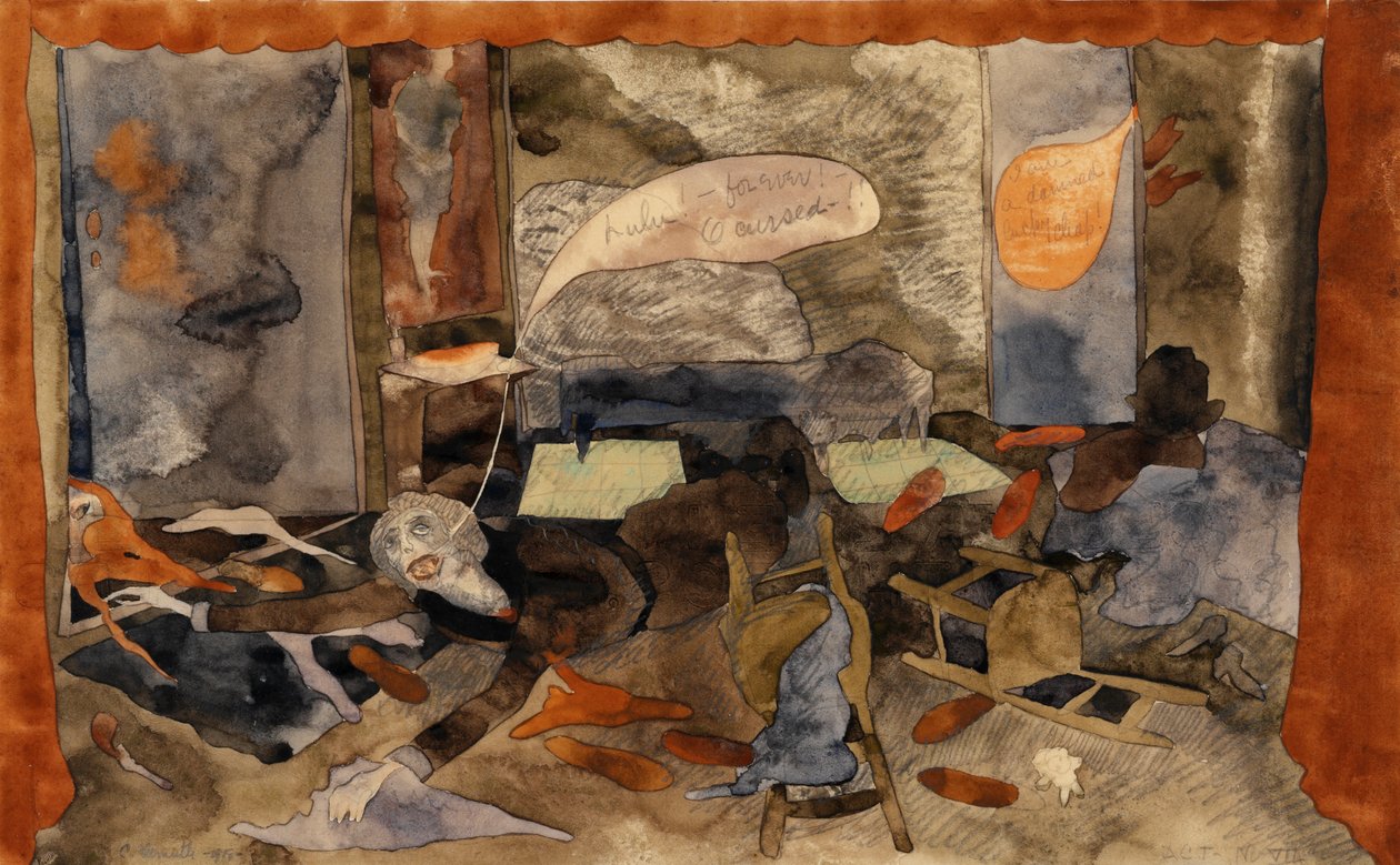 Muerte de la Condesa Gerschutz Lulu de Charles Demuth