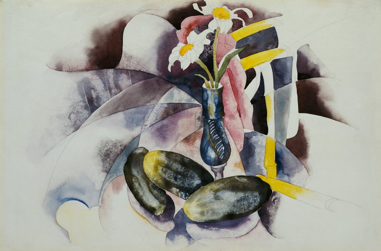 Flores y Pepinos de Charles Demuth