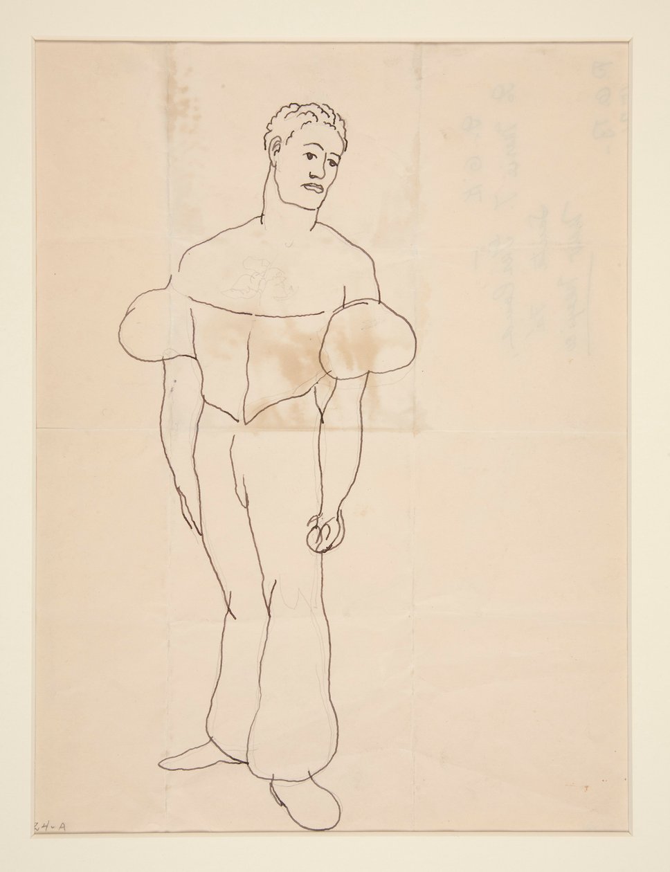 Malabarista o hombre disfrazado de Charles Demuth