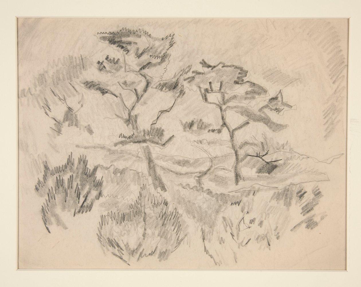 Paisaje (¿Bermudas o Provincetown?) de Charles Demuth
