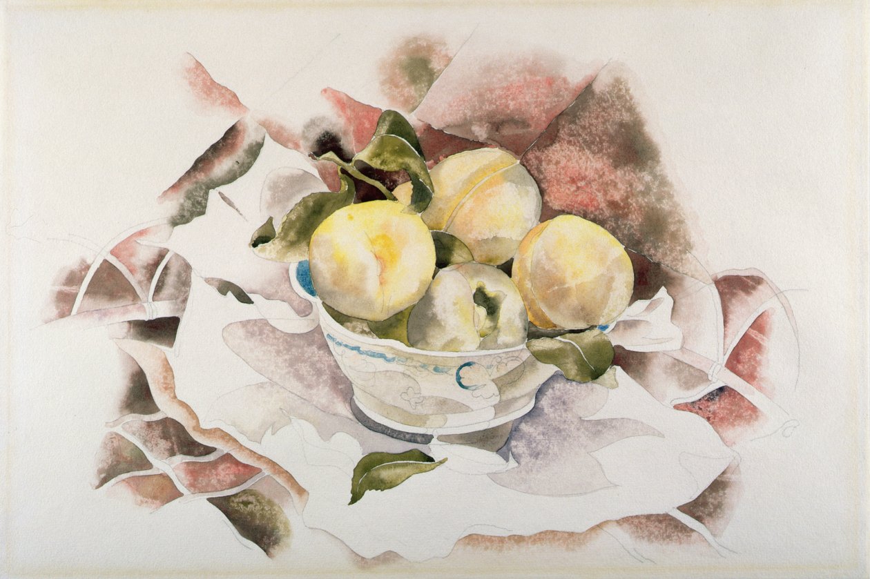 Naturaleza Muerta, Duraznos, c.1922 de Charles Demuth