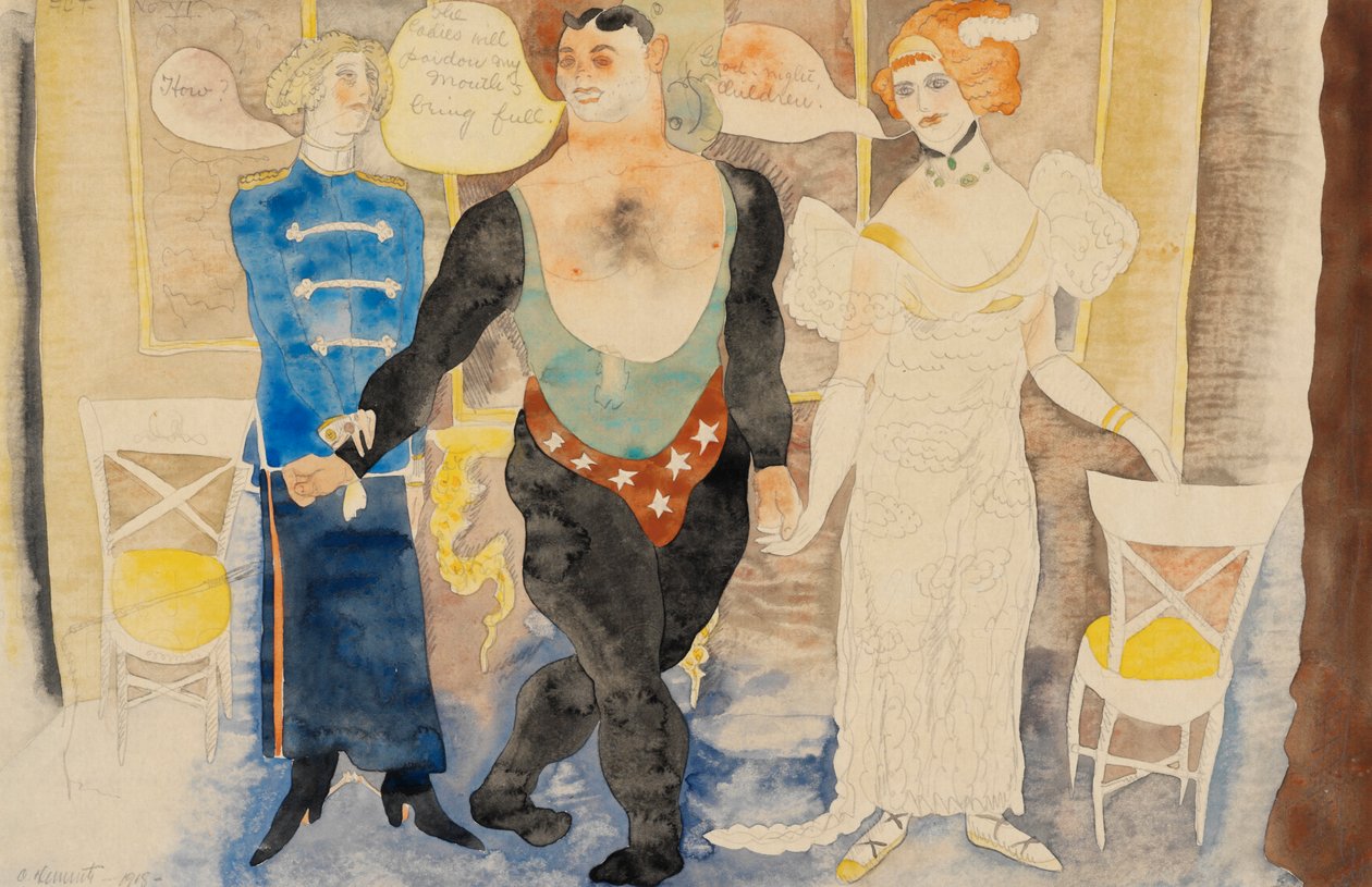 Las señoras me perdonarán por tener la boca llena de Charles Demuth