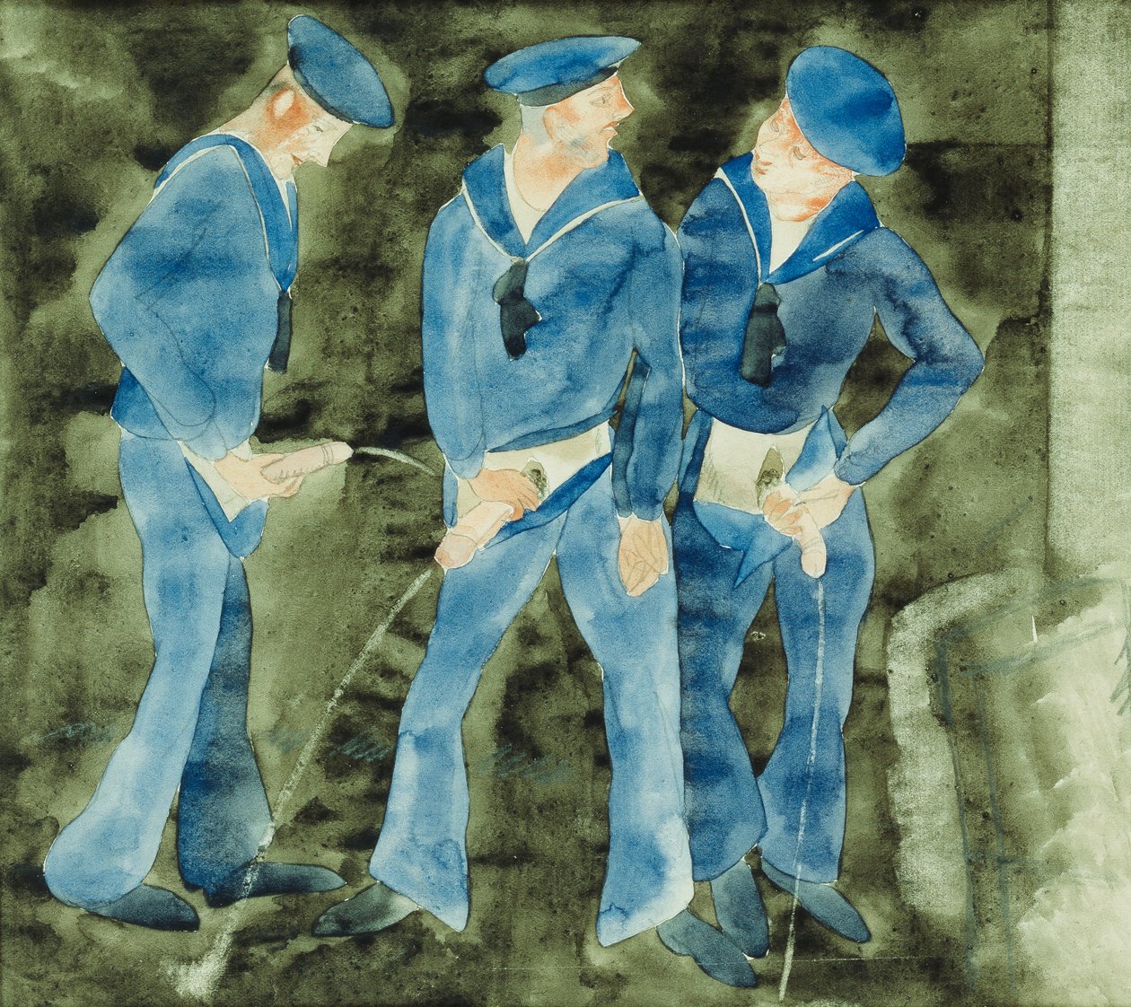 Tres Marineros de Charles Demuth