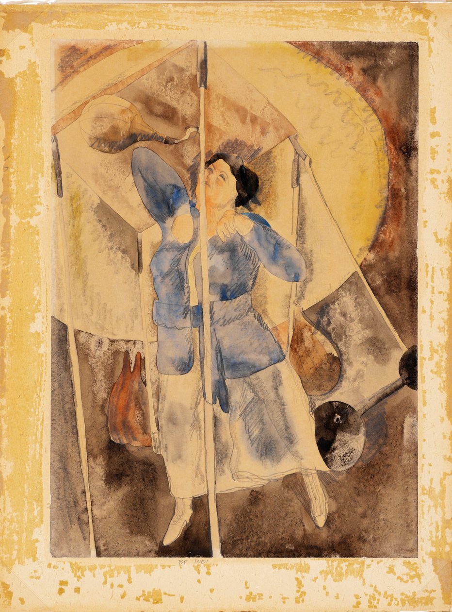 Saco de boxeo para mujer de Charles Demuth
