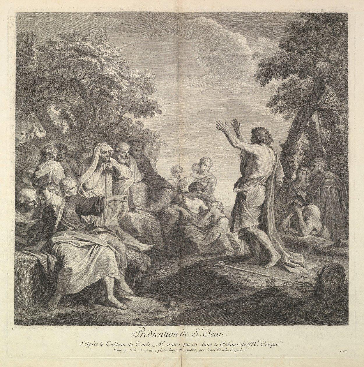 Predicación de San Juan de Charles Dupuis