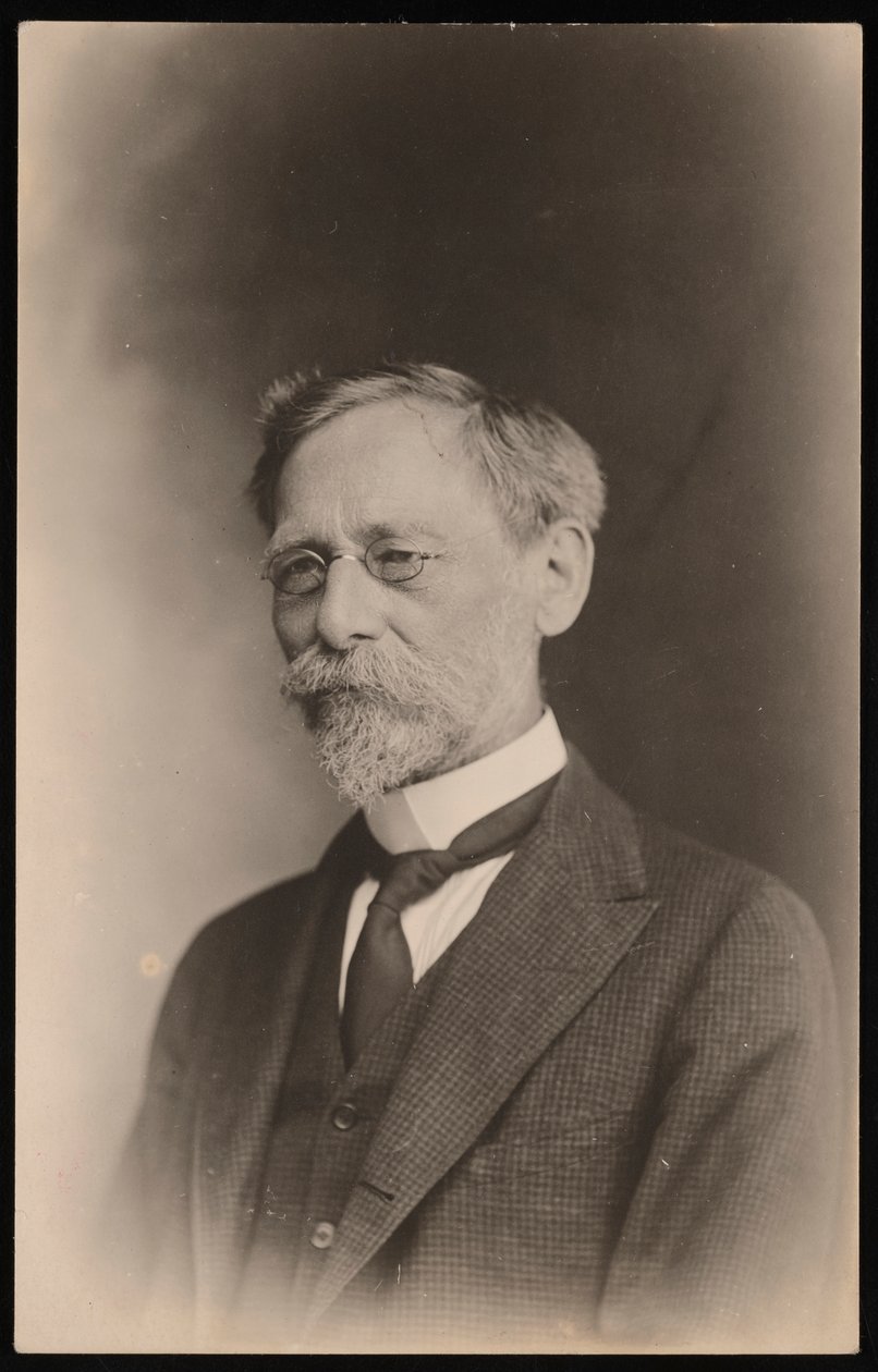 Retrato de Leonhard Stejneger 1851-1943, circa 1910s de Charles E Kerfoot