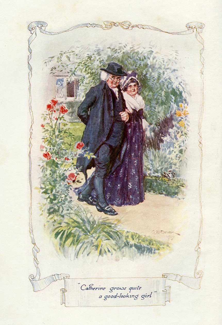 Catherine se convierte en una chica bastante guapa, 1907 de Charles Edmund Brock