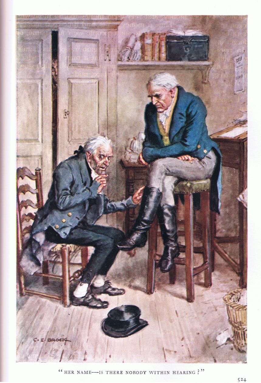 Su nombre está ahí, nadie escucha de Charles Edmund Brock