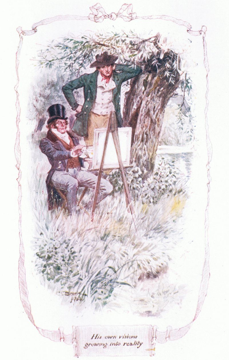 Sus propias visiones convirtiéndose en realidad de Charles Edmund Brock