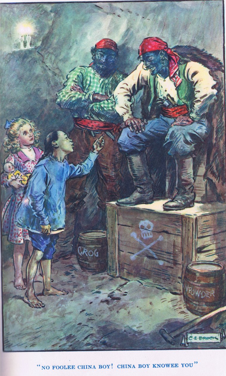 Reina de la Isla Pirata, ilustración de 