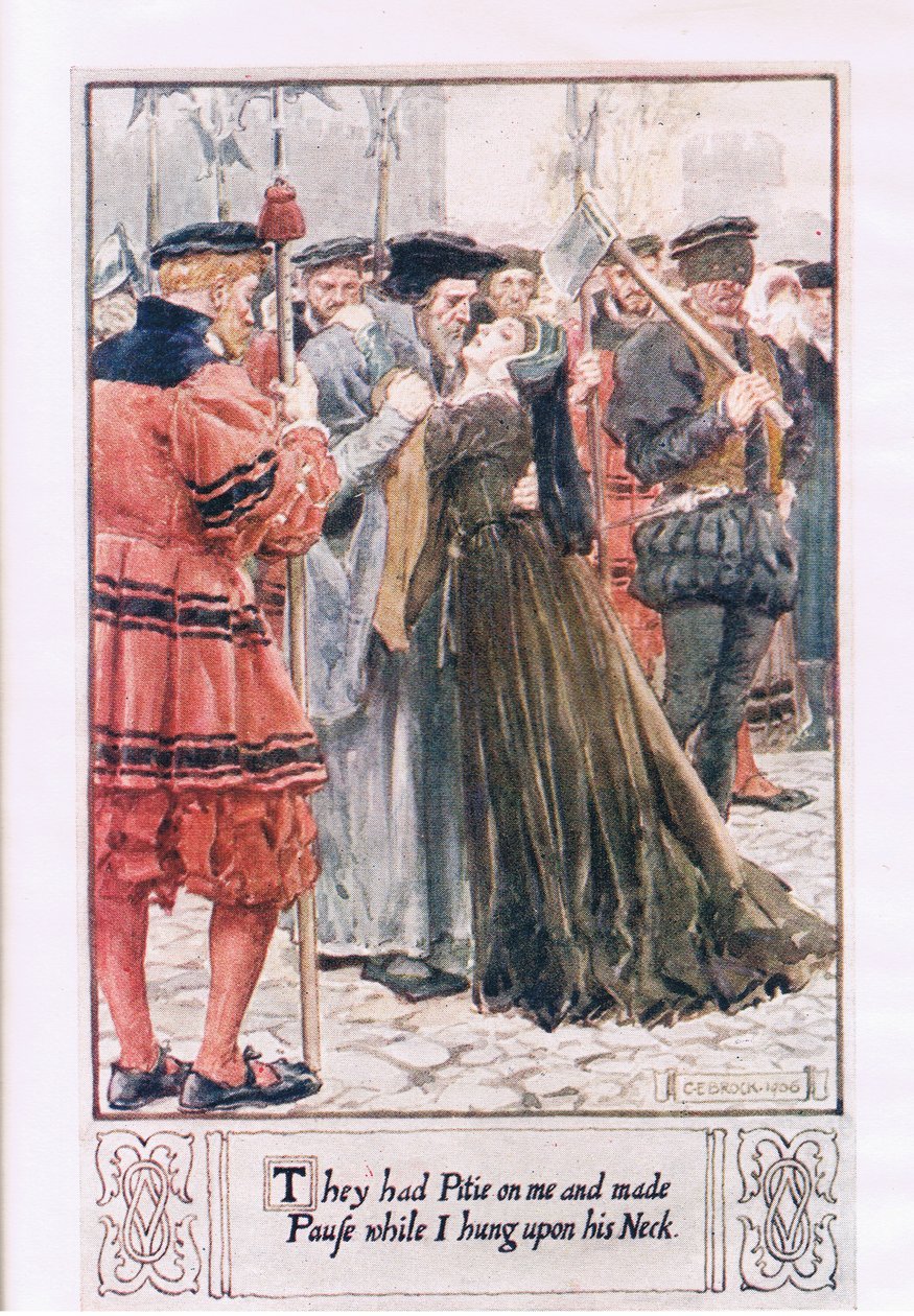 Tuvieron piedad de mí y se detuvieron mientras colgaba de su cuello de Charles Edmund Brock