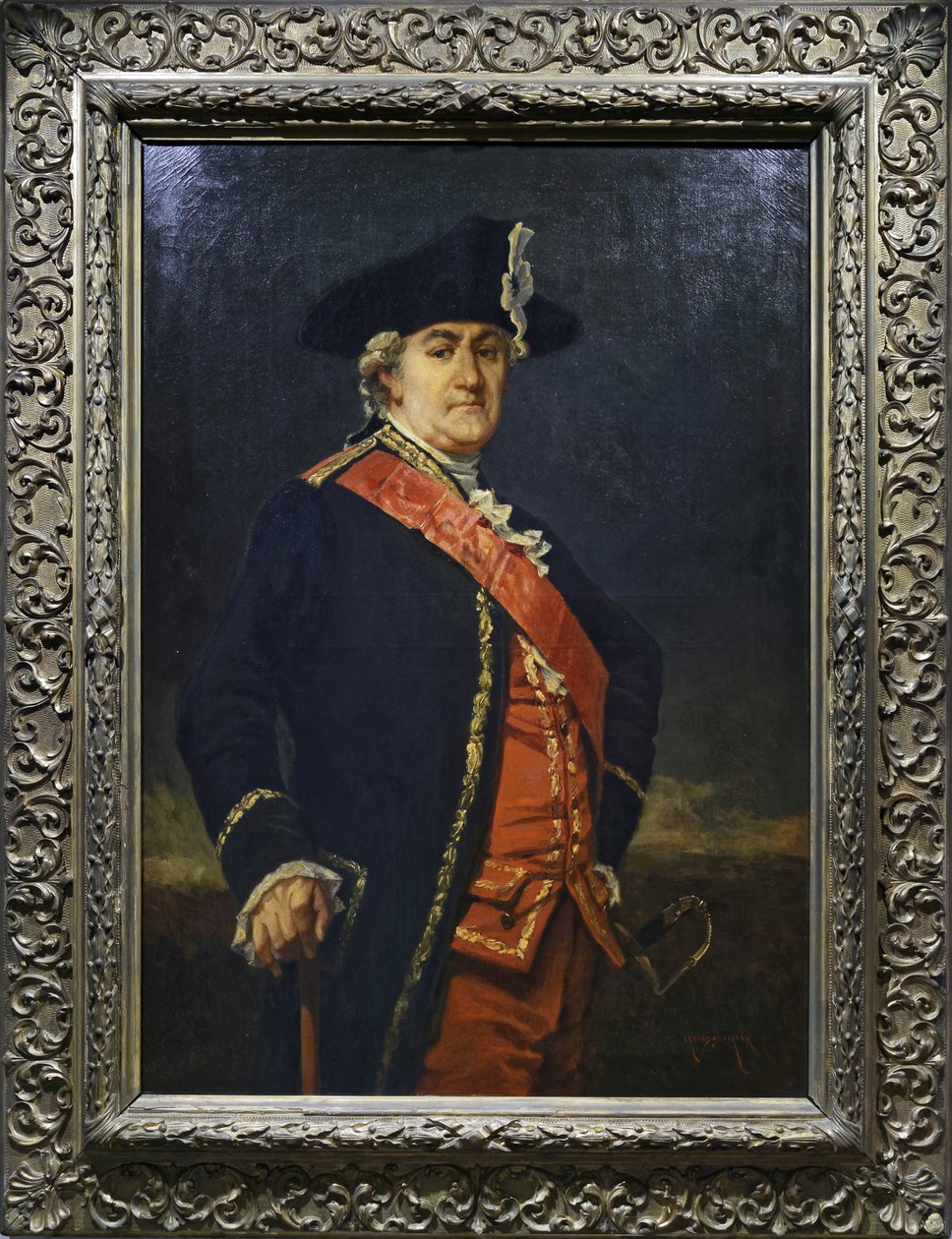 Jean Baptiste Donatien de Vimeur, c.1850-95 de Charles Edouard Armand Dumaresq