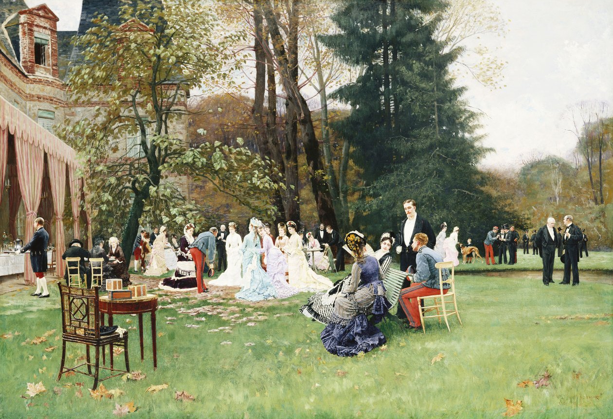 La Boda, Fontainebleu de Charles Edouard Delort