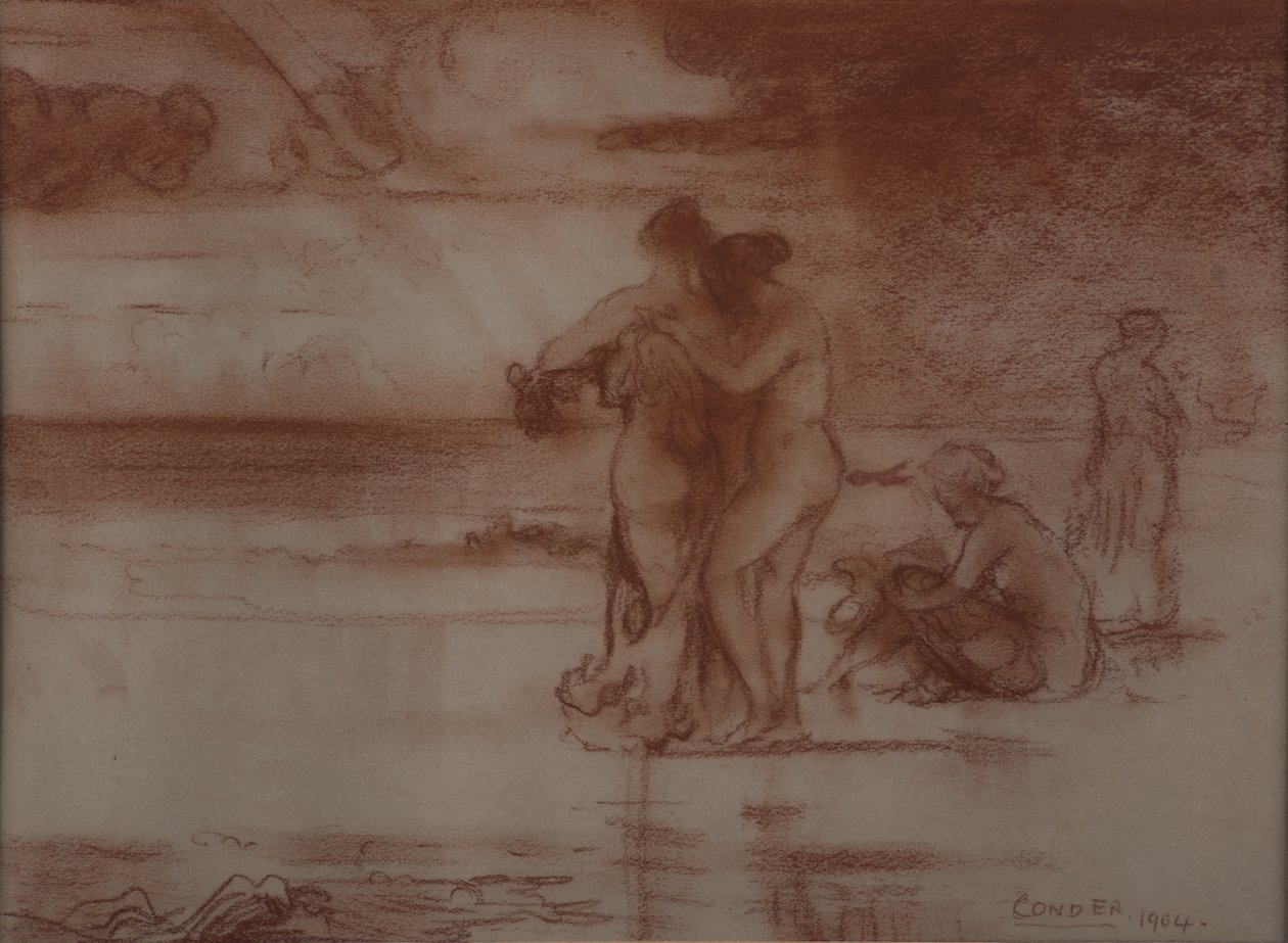Desnudos bañándose, 1904 de Charles Edward Conder