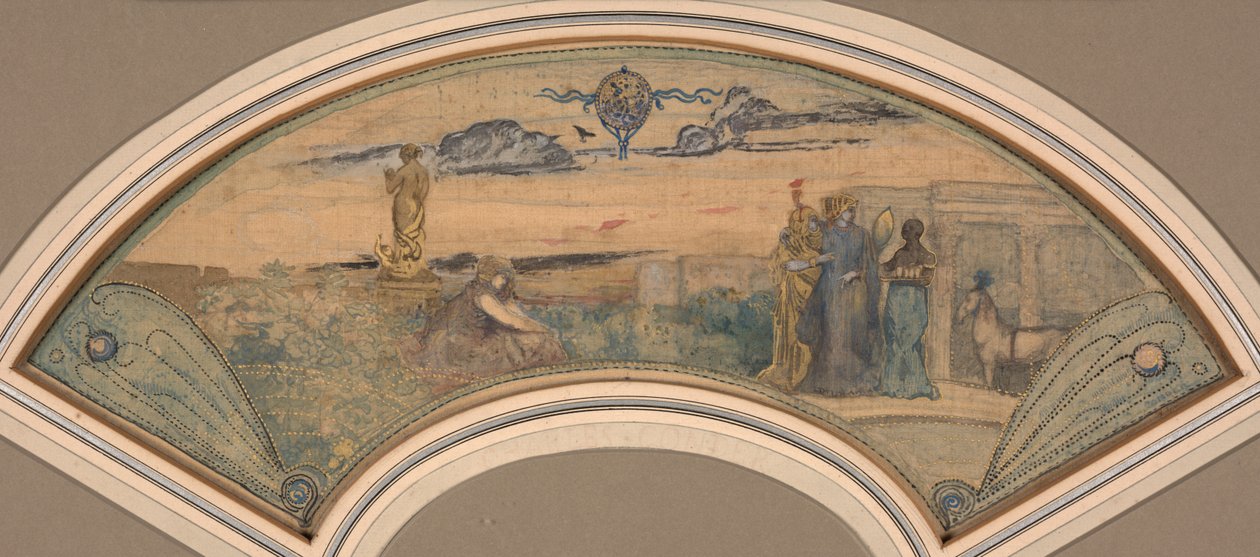 La excursión romántica de Charles Edward Conder