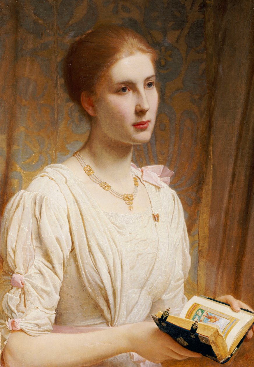 Retrato de la señorita Helen Lindsay de Charles Edward Perugini