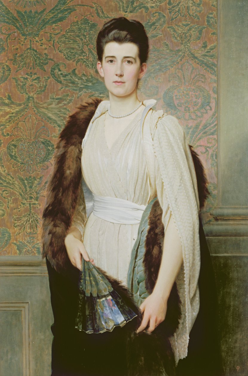Retrato de una Mujer de Charles Edward Perugini