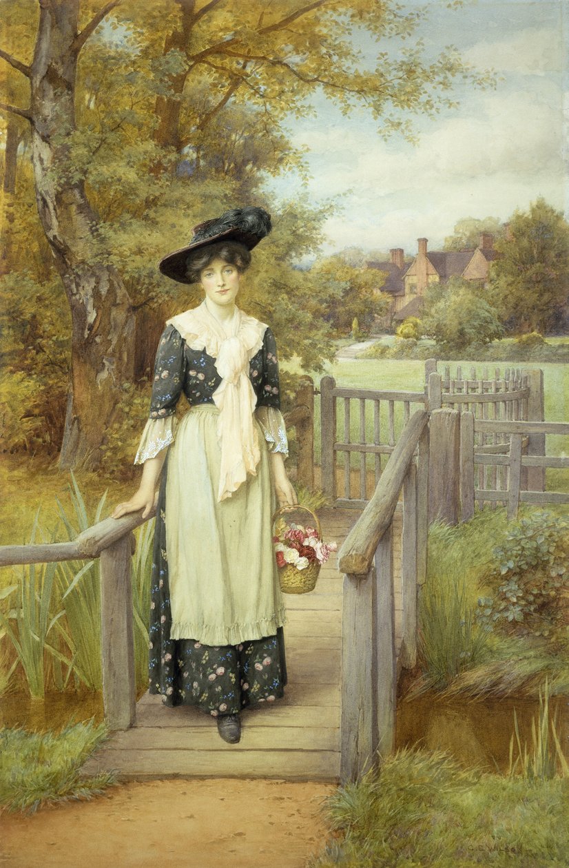 Una belleza campestre de Charles Edward Wilson