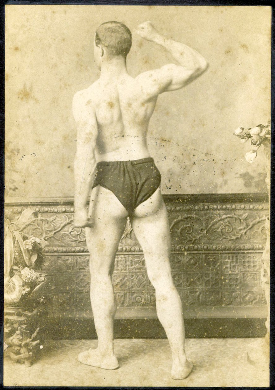 Retrato de un forzudo, c.1890 de Charles Eisenmann
