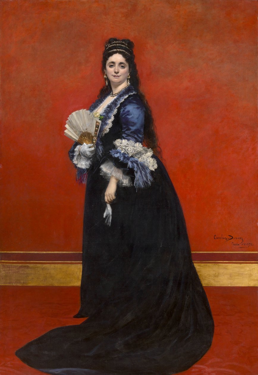Madame de Rute, nacida Marie Laetitia Bonaparte-Wyse de Charles Emile Auguste Carolus Duran