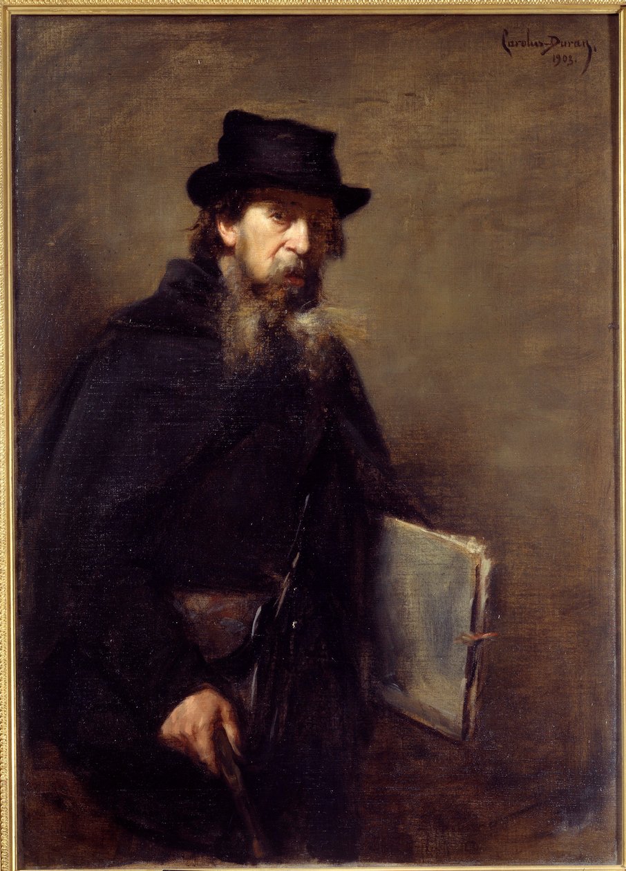 El viejo litógrafo por Emile Auguste Carolus Duran de Charles Emile Auguste Carolus Duran