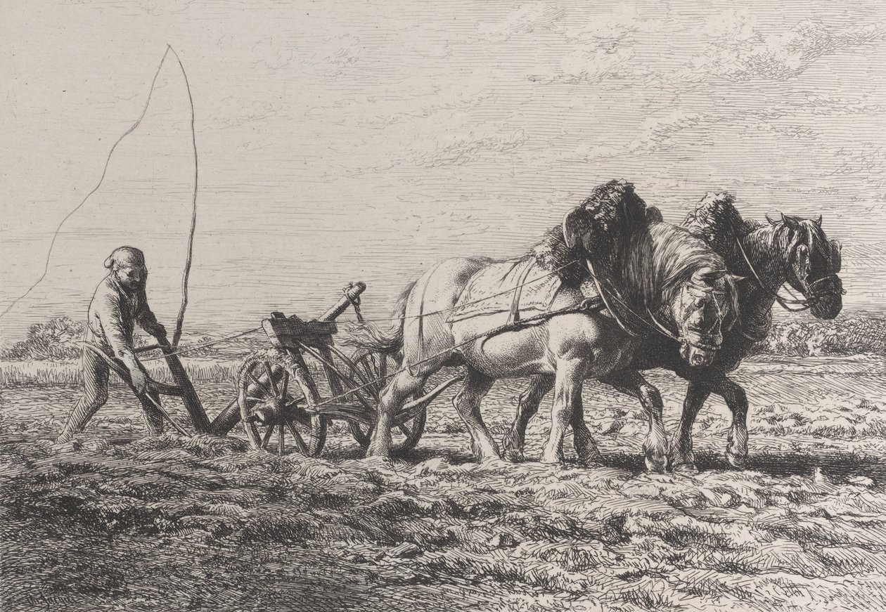 Arando, 1864 de Charles Emile Jacque